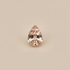 Orange Sapphire Pear, 1.50ct