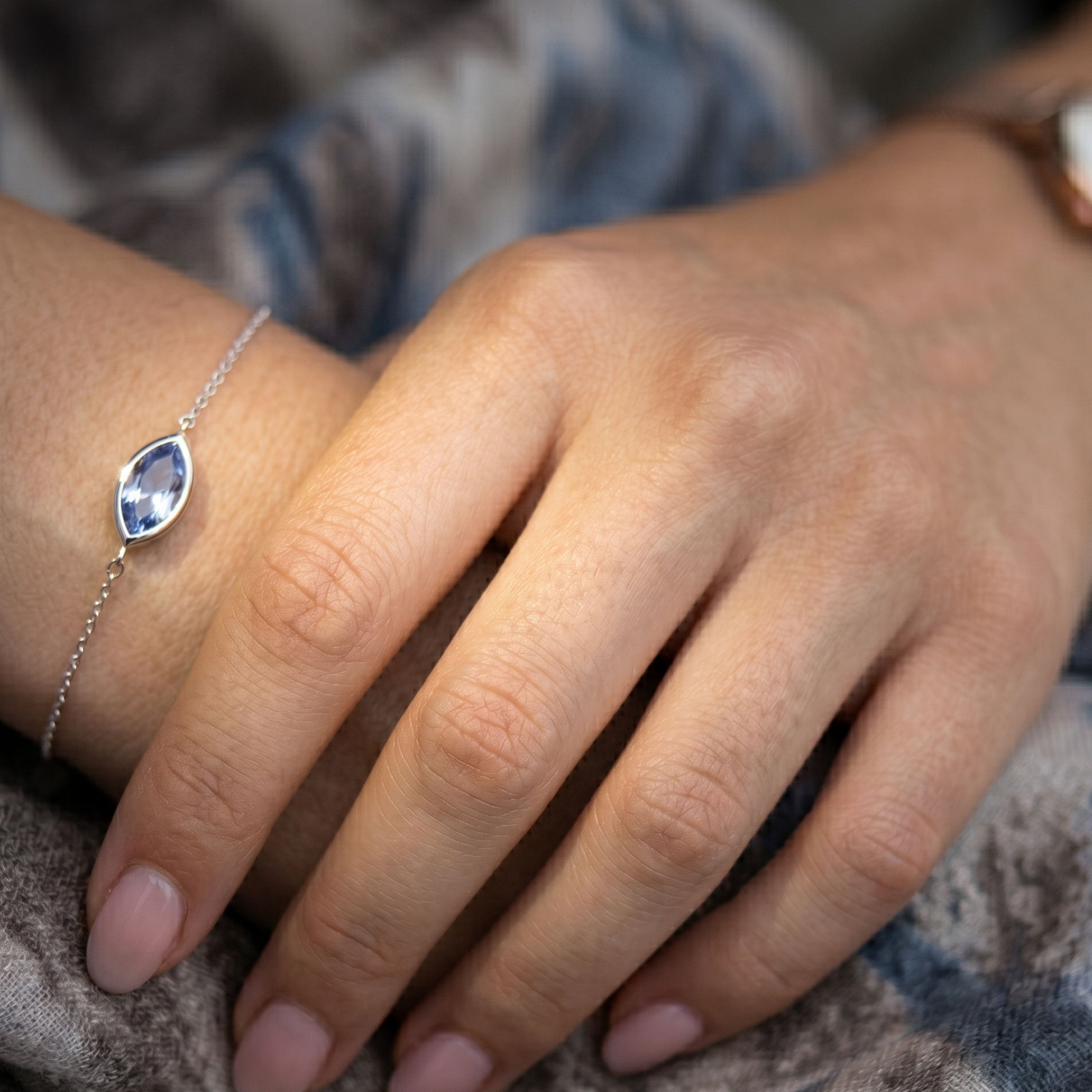 Ceylon Blue Sapphire Marquise, 1.19ct Secondary image