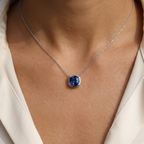 Ceylon Blue Sapphire Cushion, 3.01ct