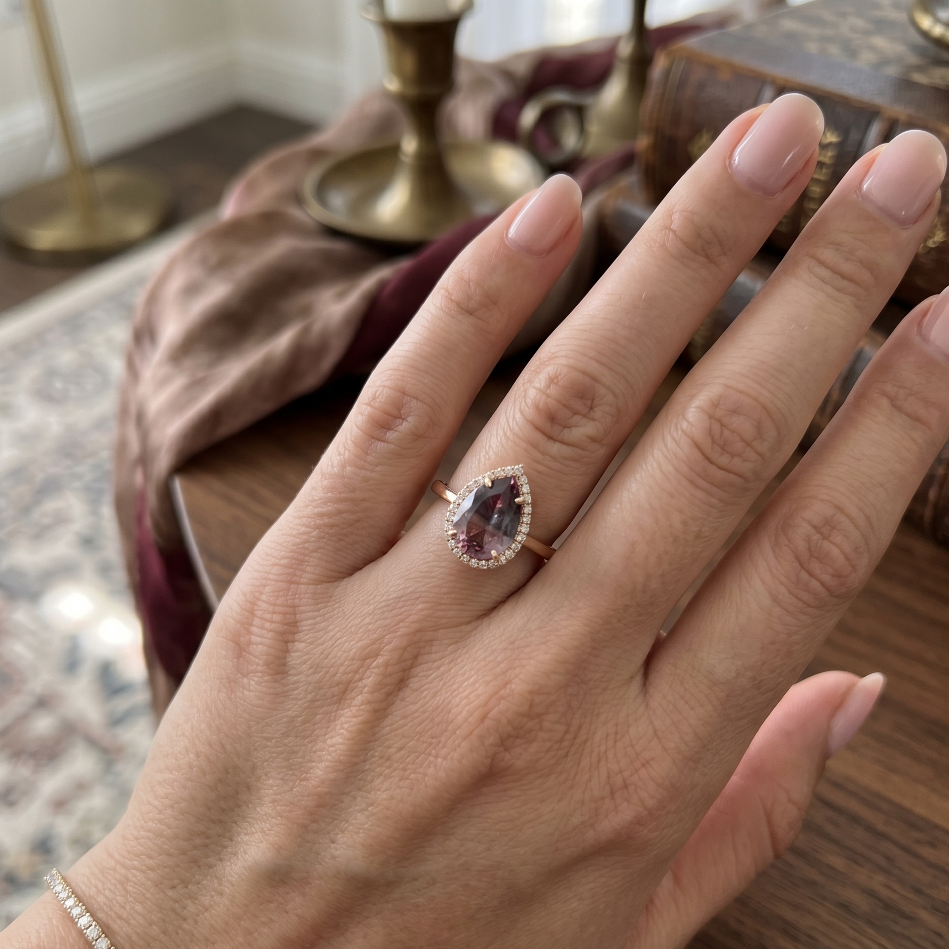 Natural Padparadscha Sapphire, 1.55ct