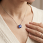 Ceylon Blue Sapphire Cushion, 1.06ct