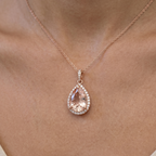 Orange Sapphire Pear, 1.50ct